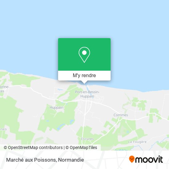 Marché aux Poissons plan