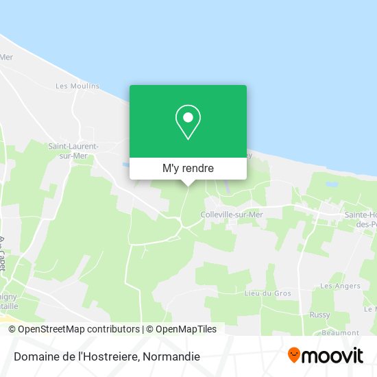 Domaine de l'Hostreiere plan