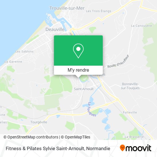 Fitness & Pilates Sylvie Saint-Arnoult plan