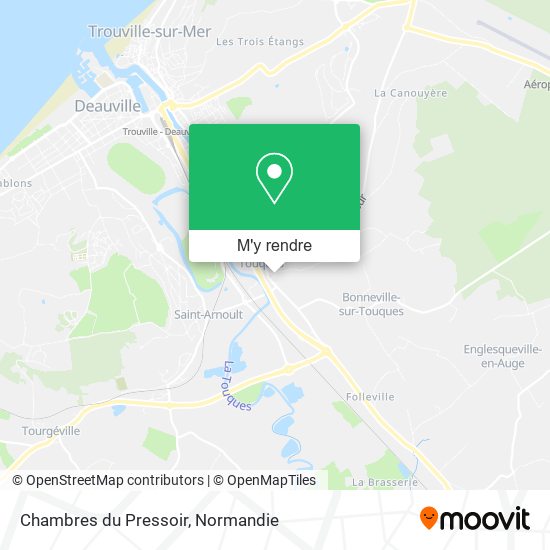 Chambres du Pressoir plan