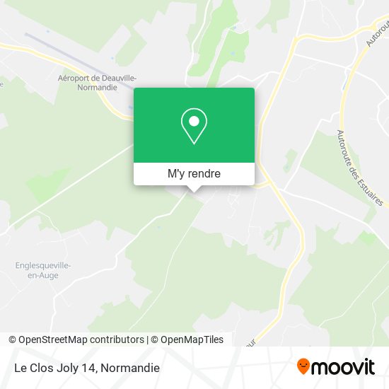 Le Clos Joly 14 plan