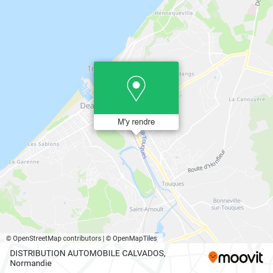 DISTRIBUTION AUTOMOBILE CALVADOS plan