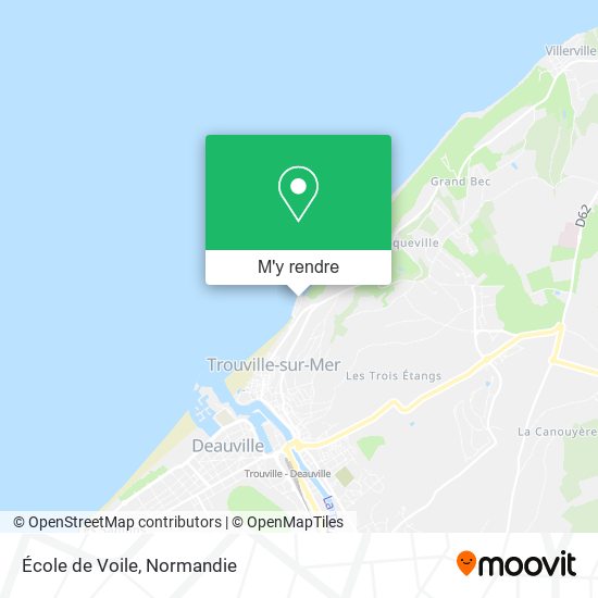 École de Voile plan