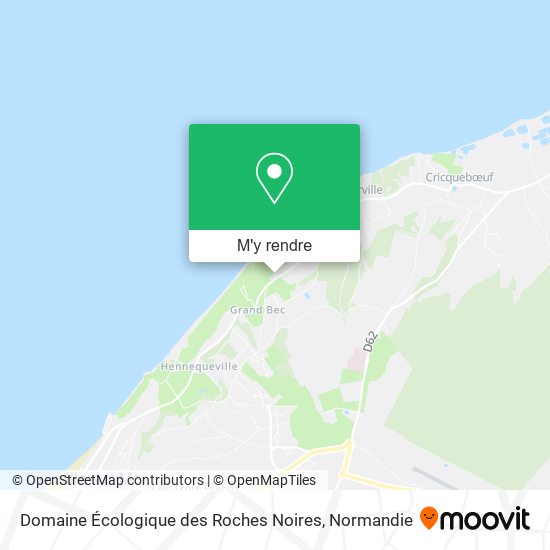 Domaine Écologique des Roches Noires plan