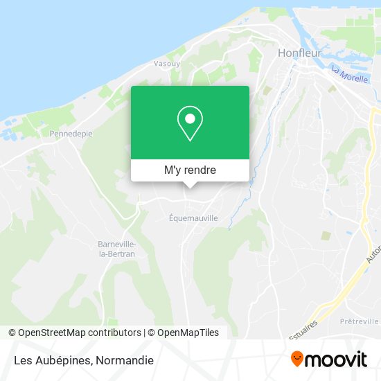 Les Aubépines plan
