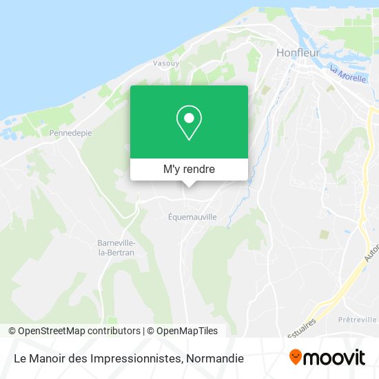 Le Manoir des Impressionnistes plan