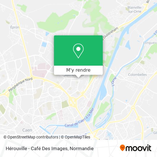 Hérouville - Café Des Images plan