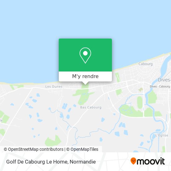 Golf De Cabourg Le Home plan