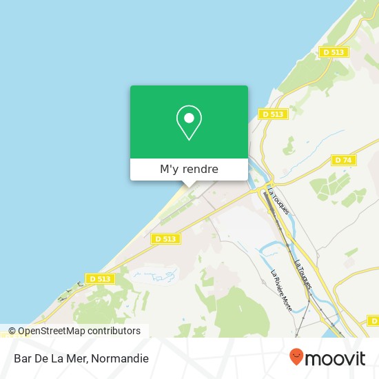 Bar De La Mer plan