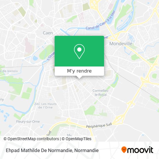 Ehpad Mathilde De Normandie plan