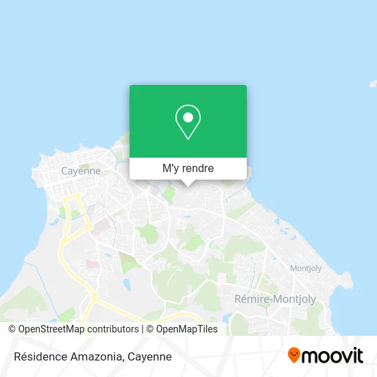 Résidence Amazonia plan