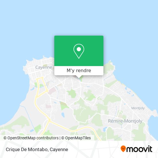 Crique De Montabo plan