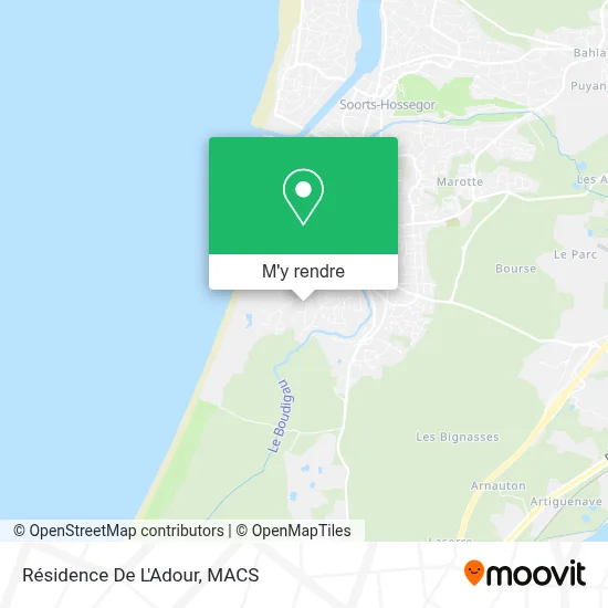 Résidence De L'Adour plan