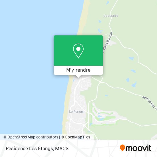 Résidence Les Étangs plan
