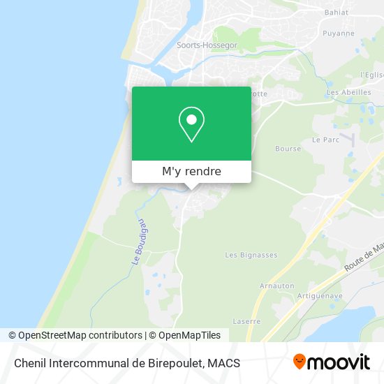 Chenil Intercommunal de Birepoulet plan