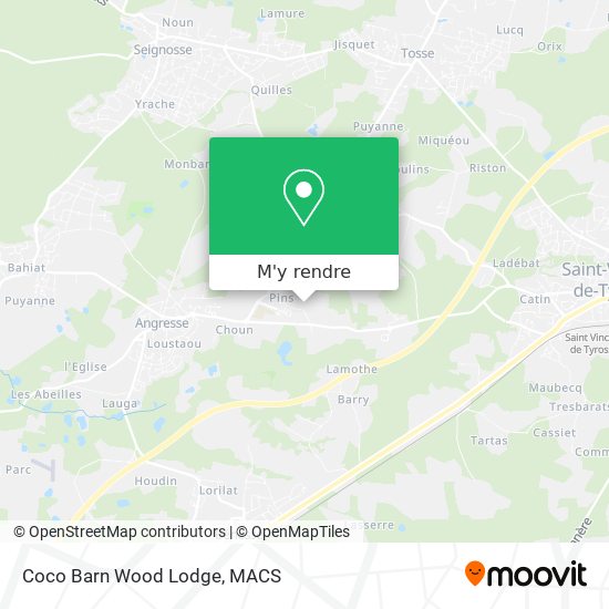 Coco Barn Wood Lodge plan