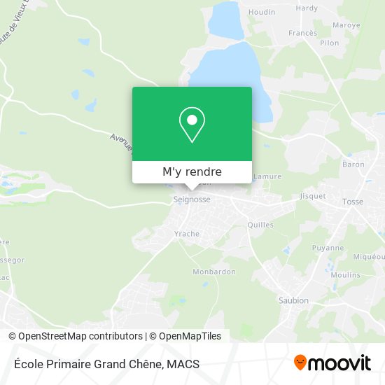 École Primaire Grand Chêne plan