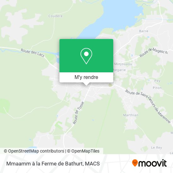 Mmaamm à la Ferme de Bathurt plan