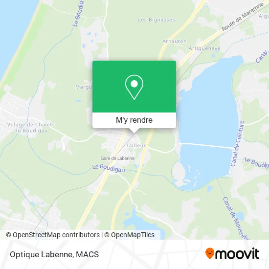 Optique Labenne plan