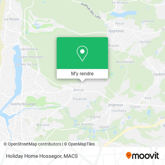 Holiday Home Hossegor plan