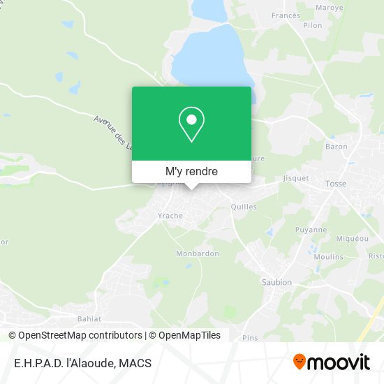 E.H.P.A.D. l'Alaoude plan