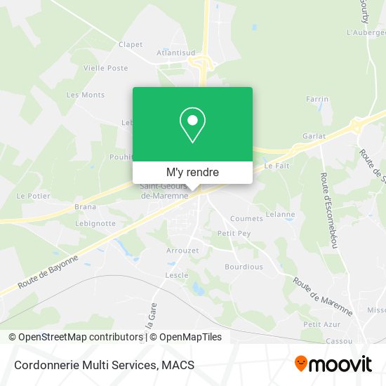 Cordonnerie Multi Services plan