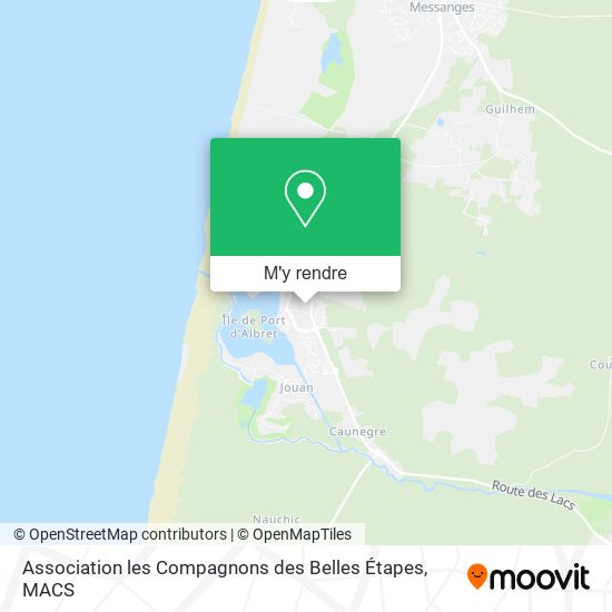 Association les Compagnons des Belles Étapes plan