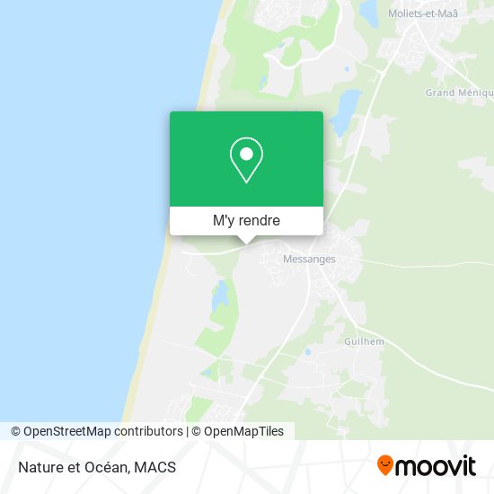 Nature et Océan plan