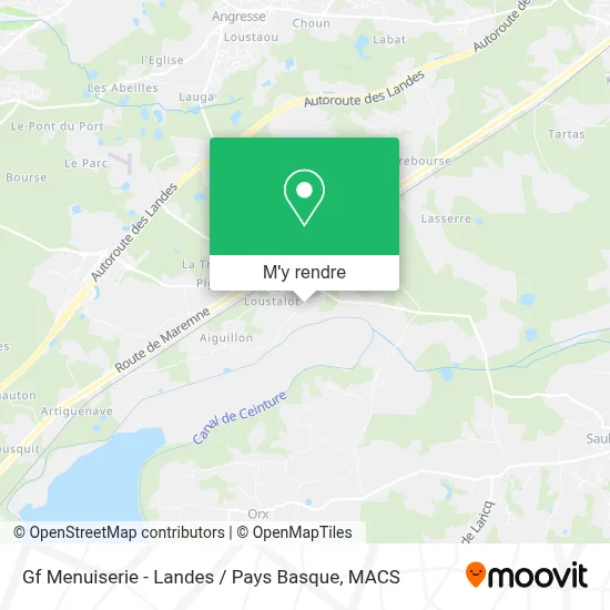 Gf Menuiserie - Landes / Pays Basque plan