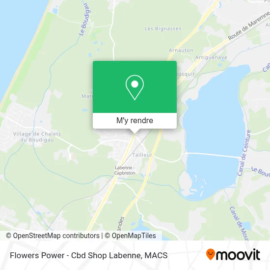 Flowers Power - Cbd Shop Labenne plan