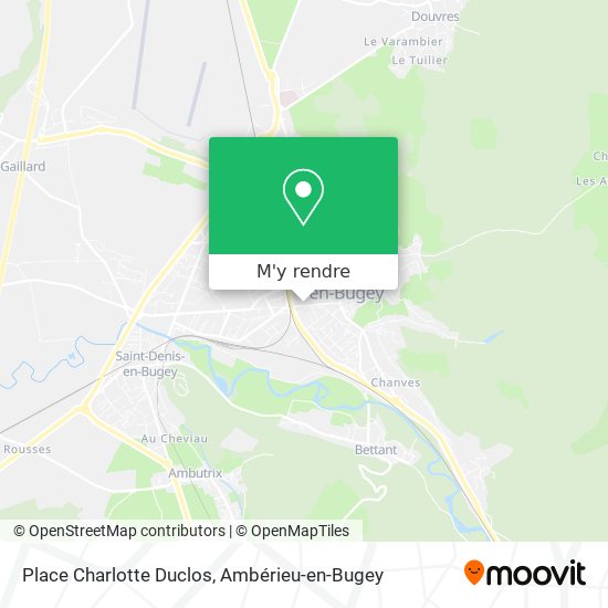 Place Charlotte Duclos plan