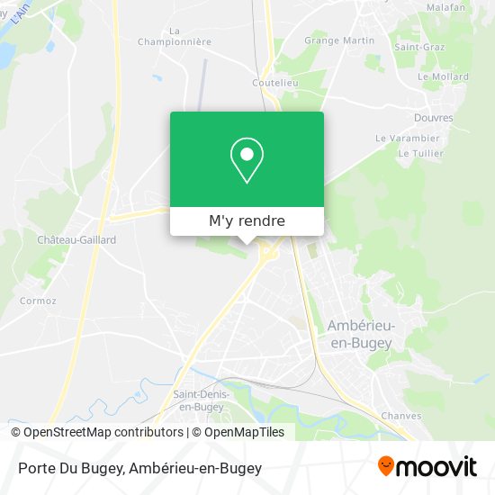 Porte Du Bugey plan