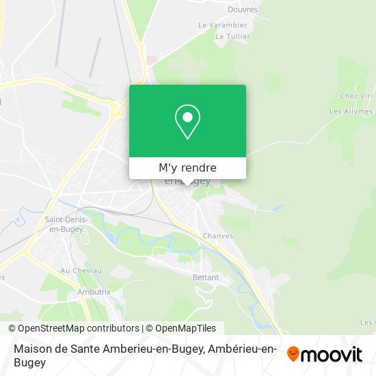 Maison de Sante Amberieu-en-Bugey plan