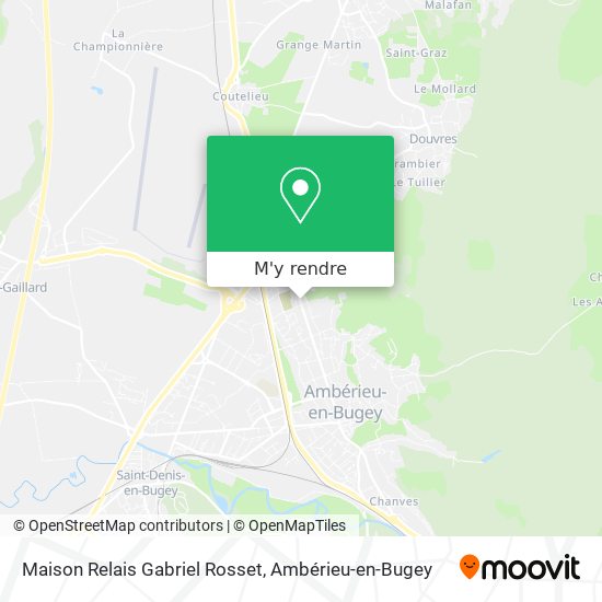 Maison Relais Gabriel Rosset plan