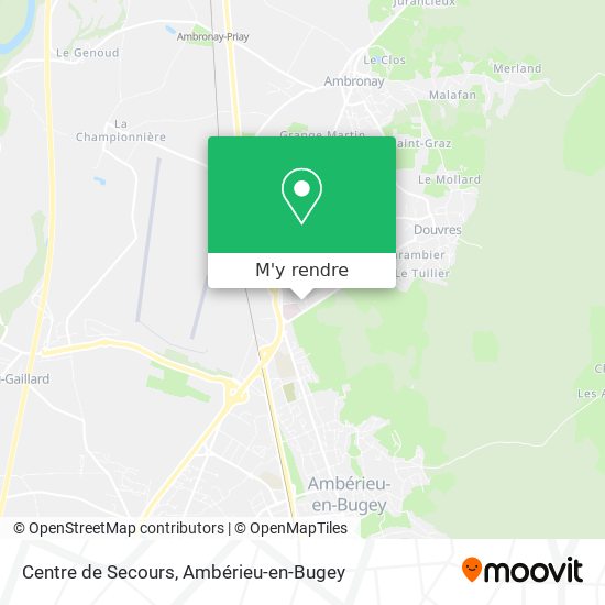 Centre de Secours plan