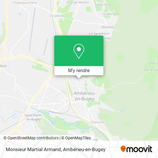 Monsieur Martial Armand plan