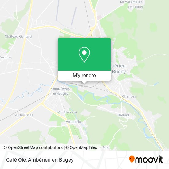 Café Ole plan