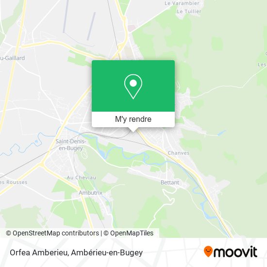 Orfea Amberieu plan