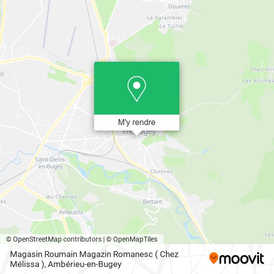 Magasin Roumain Magazin Romanesc ( Chez Mélissa ) plan