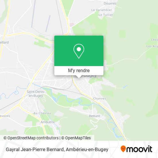 Gayral Jean-Pierre Bernard plan