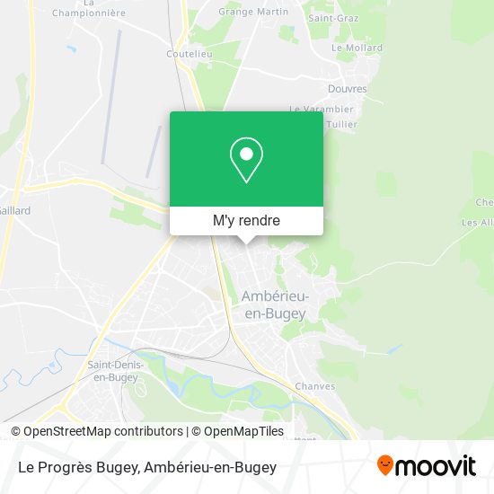 Le Progrès Bugey plan