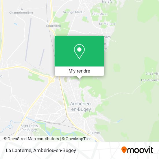 La Lanterne plan
