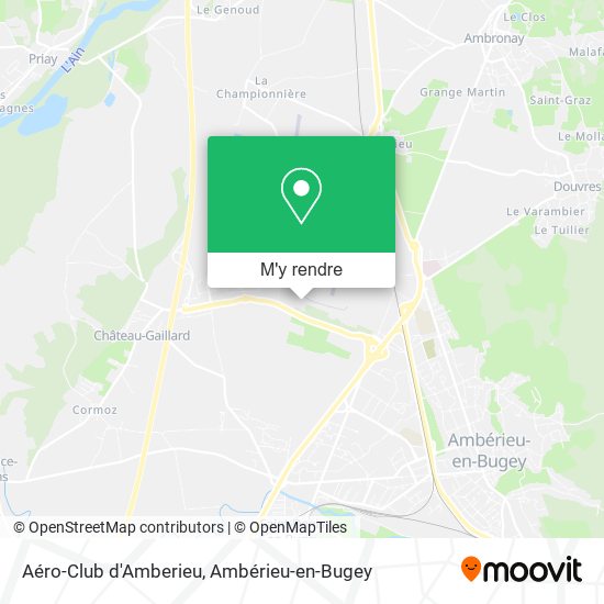 Aéro-Club d'Amberieu plan