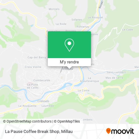 La Pause Coffee Break Shop plan