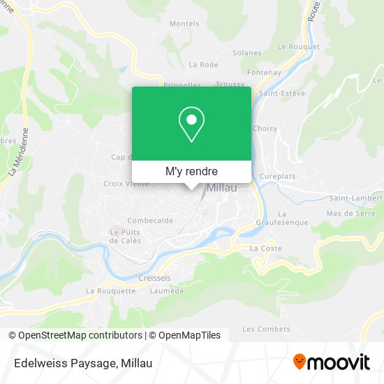 Edelweiss Paysage plan