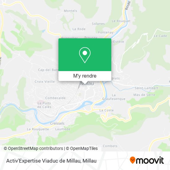 Activ'Expertise Viaduc de Millau plan