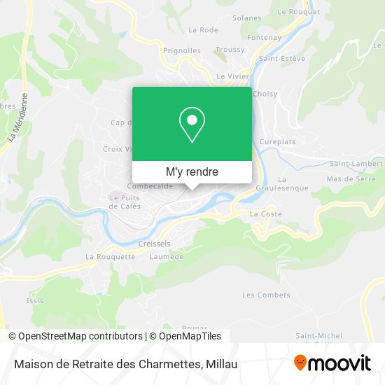 Maison de Retraite des Charmettes plan