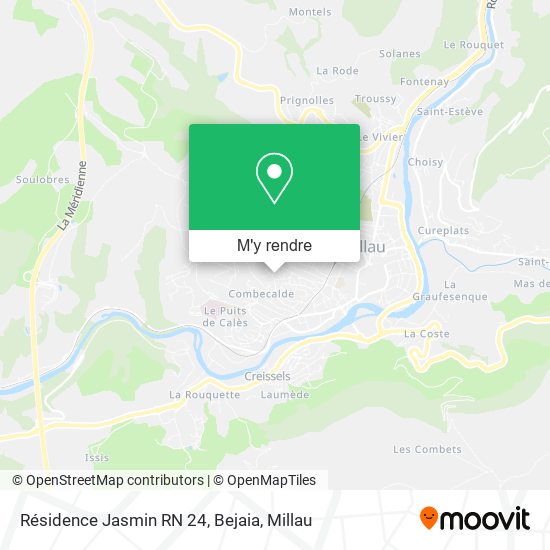 Résidence Jasmin RN 24, Bejaia plan
