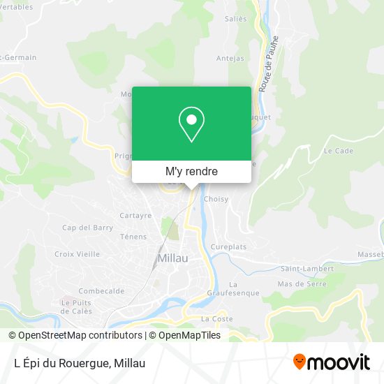 L Épi du Rouergue plan