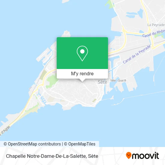 Chapelle Notre-Dame-De-La-Salette plan